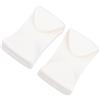 Hidyliu Clip per Occhiali da Sci 2 Pezzi Morsetto Resistente Facile Installazione Fissatore per Occhiali per Sport Invernali per Sciatori (Nera)