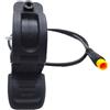 Sandyseptember Acceleratore M8 impermeabile per scooter, compatibile con installazione sul lato sinistro e destro per una risposta di accelerazione costante (B)