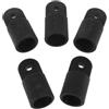 HEANUJJ 5 Pezzi Cappucci Scorrevoli in Nylon Nero 7/8 per Accessori Barca Robusti e Leggeri per Kayak e Attrezzature Marine