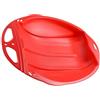 lopituwe Gioco di slittino in Discesa, Regalo per Bambini, Divertimento all'aperto, Slitta da Neve, Leggera e Resistente. Dimensioni: 47 cm x 41 cm x 7,5, Rosa, 47x41x7.5