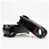VIRELLO Attacco manubrio in lega di alluminio forgiato 3D, per mountain bike da strada, ± 10 gradi, regolabile, 6061-T6, nero, 80/90/100 mm