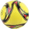 Beufee Dimensione del pallone da calcio 5, allenamento di football in PVC Leakproof usa dell'usura del campus Soccer Coney Ball per i giocatori (Veridetta gialla taglia 5)