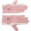 Toddmomy Guanti da Golf Donna in Pu e Tessuto Doppia Mano Antiscivolo e Aderenza Migliorata, Traspiranti e Resistenti, per Golfing e Sport Junior