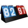 CHILDWEET Tabellone Segnapunti Sportivo Portatile in PVC per Basket e Tennis Design Semplice e Intervallo Punteggio 0-99, per Competizioni Sportive