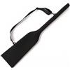 KiBcsLic Carbonio Pagaia Custodia Tracolla Imbottita Protezione Neoprene Ammortizzante Adatta per Manifestazioni Dragon Boat Esercizi Canottaggio Sport Acquatici, Nero