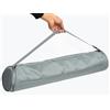 Jelquix Borsa per Tappetino Yoga Borsa Regolabile in Tessuto Oxford Impermeabile per Palestra 70x15x15 Cm Grande capacità (GREY)