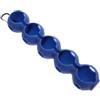 HAPINARY Porta Compatto e Golf Palline alla Silicone Blu in Resistente da Caduta Moschettone Portachiavi Portatile Appendere per Pantaloni alla Borsa