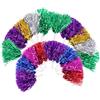 DOITOOL 18 Pollici Pompon da Cheerleader in Plastica Manico Pratico e Vistoso per Eventi Sportivi di Cheerleading e Feste di Squadra Colore Casuale