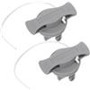 VERDANVERSE Coperchi Valvola Aria per Kayak e Dinghy in PVC 2 Pezzi Design Portatile e Funzione Anti-Perdita per Vacanze Estive in Barca