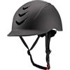 hindraem Casco da equitazione versatile, comodo e traspirante, copricapo da equitazione regolabile, adatto a tutte le attività all'aperto, casco da regolabile, Grigio scuro, L