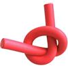 RNXRZANK Galleggiante a Forma di Tubo da Piscina, in Schiuma, Cavo, Decorazione per Feste, Rosso
