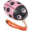 Holibanna Boa da Nuoto Gonfiabile in PVC Rosa, Galleggiante Portatile per Festa Estiva, Dispositivo di Sicurezza per Nuoto in Acque Libere per Principianti