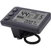 Goshyda Misuratore Display LCD S866 per Ciclo Elettrico, Pannello di Controllo 24V 36V 48V con Spina Resistente all'acqua, Display Retroilluminato a Grande Schermo Facile Visualizzazione dei Dati su