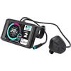 Dilwe Monitor per biciclette elettriche, materiale ABS, display a colori LCD, manubrio da 22,2 mm, compatibile con sistemi di tensione multipli