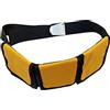 RNXRZANK Peso Principale Cintura Diving Tasca Subacquea Banda Sacchetto Pesante comodità Massima per Allenamento Subacqueo Adatta per Pesca, Giallo e Nero, 3 Tasche