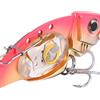 RiToEasysports Luce da Pesca a LED Esca per Pesci in Metallo per Immersioni Profonde con LED Subacqueo Lampeggiante 7,5 X 2,5 Cm Attivazione dell'Acqua Fino a 200 Ore per la Pesca in Acqua Dolce in