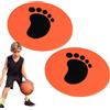 Generic Tappetino da allenamento per calcio, tappetino da allenamento calcio per interni - Tappetino da calcio 2 pezzi | Tappetino da allenamento per calcio antiscivolo, tappetino da allenamento per pedate