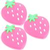 TEHAUX Ammortizzatori Facili da Installare, Leggeri e Stabili P Rosa 3 Pezzi in Silicone Accessori per Gioco e Regalo per Racchetta da Tennis