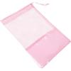 SOLUSTRE Borsa per Scarpette in Poliestere Rosa Coulisse, Traspirante per Scarpe a Suola Morbida, per Conservazione e Trasporto