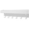 Healeved Porta Medaglie da Parete Espositore Salvaspazio Creativo e Decorativo in Ferro Bianco Organizer Elegante per Medaglie Sportive per Casa e Palestra