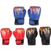 CHICIRIS Guantoni da Boxe per Bambini Comodo Equipaggiamento Protettivo in Pelle PU Traspirante a Rete per Allenamento e Gioco Adatto a Bambini Dai 3 Ai 12 Anni (rosso)
