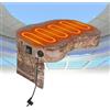 Ejoyous Sedile da Stadio Riscaldato Portatile, Cuscino per Sedia Riscaldato con 3 Livelli di Calore 122F 138F 153F, Cuscino per Sedile in Oxford 600D e Pelle Scamosciata con Memory Foam per Tribune