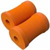 Lljsszr Push Up Support Pad Tappetino di Supporto Ergonomico Imbottito Blocco di Esercizio Multifunzionale per Protezione Polso E Avambraccio Adatto a E Ginnastica a Casa, Arancione