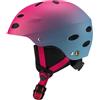hindraem Casco da resistente con tecnologia antiurto per un divertimento invernale sicuro e piacevole. Casco da snowboard, sport invernali, pattinaggio, Viola, 27x17cm