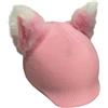 RNXRZANK Copricasco da con Orecchie di Gatto, Accessorio da Neve, Rosa