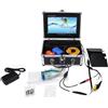 AUBEST Telecamera Subacquea, Fishfinder Impermeabile Professionale Portatile subacqueo con Cavo da 15 m