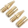 MUSISALY Viti per Giunzione Stecca da Biliardo in Rame Oro Set 2 Pezzi Design di Precisione e Connessione Sicura per Estensione Stecca da Biliardo