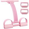 Generico Fasce resistenti - 8 tubi regolabili | Cinghie per esercizi | Attrezzatura palestra portatile per potenziamento muscolare, allenamento completo (gambe, braccia, addominali), stretching indoor/outdoor