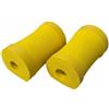 Lljsszr Push Up Support Pad Tappetino di Supporto Ergonomico Imbottito Blocco di Esercizio Multifunzionale per Protezione Polso E Avambraccio Adatto a E Ginnastica a Casa, Giallo
