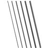 KAILIKETIY 6pezzi Fissaggi in Fibra di Carbonio per Riparazione Canna da Pesca Diametri per Aste Spezzate Connessione Stabile per Spinning Fly Mare