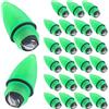 MAGICLULU Luci da Pesca LED Impermeabili 25 Pezzi per Allarme Morso Notturno Batteria a Pulsante Accessori Multiuso per Pesca All'aperto