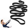OXDASW Daisy Chain 180 cm, cinghia per palestra, corda per yoga aereo, fascia in , per allenamento della forza, yoga, fascia elastica regolabile in nylon, per stretching, pilates, fitness, arrampicata