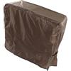 Yechiry Copertura per Carrello per Bevande Rivestimento Impermeabile Facile da Installare per Camion Refrigerato a Spinta Manuale 33,9x18,9x31,1 Pollici (GRAY)