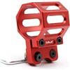 Trirock Red Various Alternatives 30mm 25.4mm 20mm 27mm Flashlight Scope Ring Clip Holder Mount kit Fits M-LK Rail System