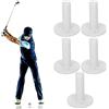 HERCHR Set di Tee da Golf da 2 Pollici di Diametro, Tee da Golf in Gomma da 5 Pezzi per tappetini ad Altezza Regolabile, per Campo Pratica, tappetini da Colpire per Interni ed Esterni