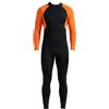 Aramox Muta da Immersione da 3 Mm, Muta Intera in Neoprene da Surf per Bambini da 3 Mm in Acqua Fredda per Nuoto Surf Immersioni (Uomo-Arancione XL)