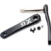 LHHL MTB Manovella Bicicletta Integrate Cave Guarnitura 175mm Guarnitura Adatto for Strada Bicicletta MTB