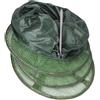 HYTROVE Rete da Pesca per Conservare i Pesci in Acciaio Inossidabile Pieghevole Rivestimento Pu, Facile da Usare Cestino Verde la Pesca Sportiva e Ricreativa