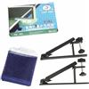 LOVIVER Rete Tennis Tavolo Pieghevole Set Rete Posti Supporto Ferro Facile Serraggio Struttura Stabile Assemblaggio Rapido Adatta per Giocatori Allenamento Interno 185cm14cm