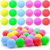 INHEMING 30 Pezzi Palline da Ping Pong Colorate in Plastica ,Palline da Tennis Tavolo da 40 mm Diametro