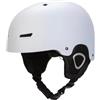 RNXRZANK Casco da Sportivo con Cuscinetti Auricolari E Imbottitura Interna Rimovibili per Ragazzi, Ciclisti E Snowboarder, White M