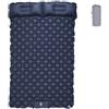 MODRYER Materassino Gonfiabile Matrimoniale Ultraleggero Da Campeggio - Autogonfiabile 190x120 Cm, Materassino Portatile Ad Aria Compatto Per Zaino In Spalla Escursionismo Spiaggia Tenda,Blue-190 * 120 * 5cm