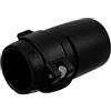 LABRIMP Morsetto per Asta Paddle SUP in PVC Nero Blocco Rapido e Regolazione per Sport Acquatici e Surf