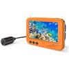 AUBEST Telecamera Subacquea, Fotocamera for la Pesca Subacquea Cercatore di Ghiaccio LCD da 4,3 Pollici Pescatore Invernale con Visione Notturna
