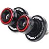 LLIDFONK Bobine da 6 mm per RS660 RS457 RS 660 457 RS125 Tuono 660 Tuareg 660 RSV4 1100 Factory R RR 2009-2025 2026, accessori per moto, supporto oscillante, supporto di montaggio (rosso)