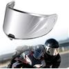 PSLER Visiera Casco Moto Ricambio Compatibile con LS2 FF811 VECTOR II, Citation II, Visiera Protettiva Anti-Graffio e UV, Pinlock Ready(Argento)